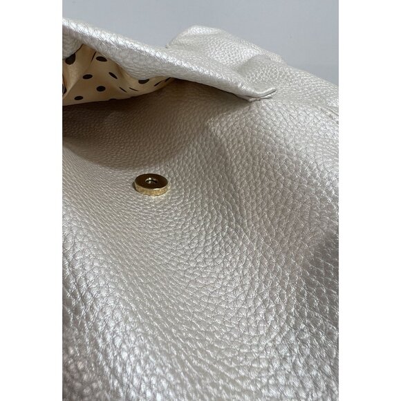 Rhinestone Accent Fashion Backpack Pearl BZL-1102 Handbag Express NEW Leather - Picture 7 of 8